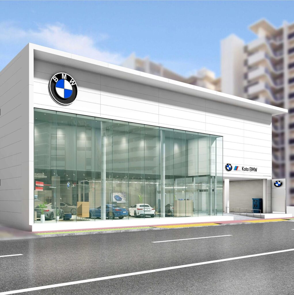 江東BMWショールーム様 お祝い花受付窓口